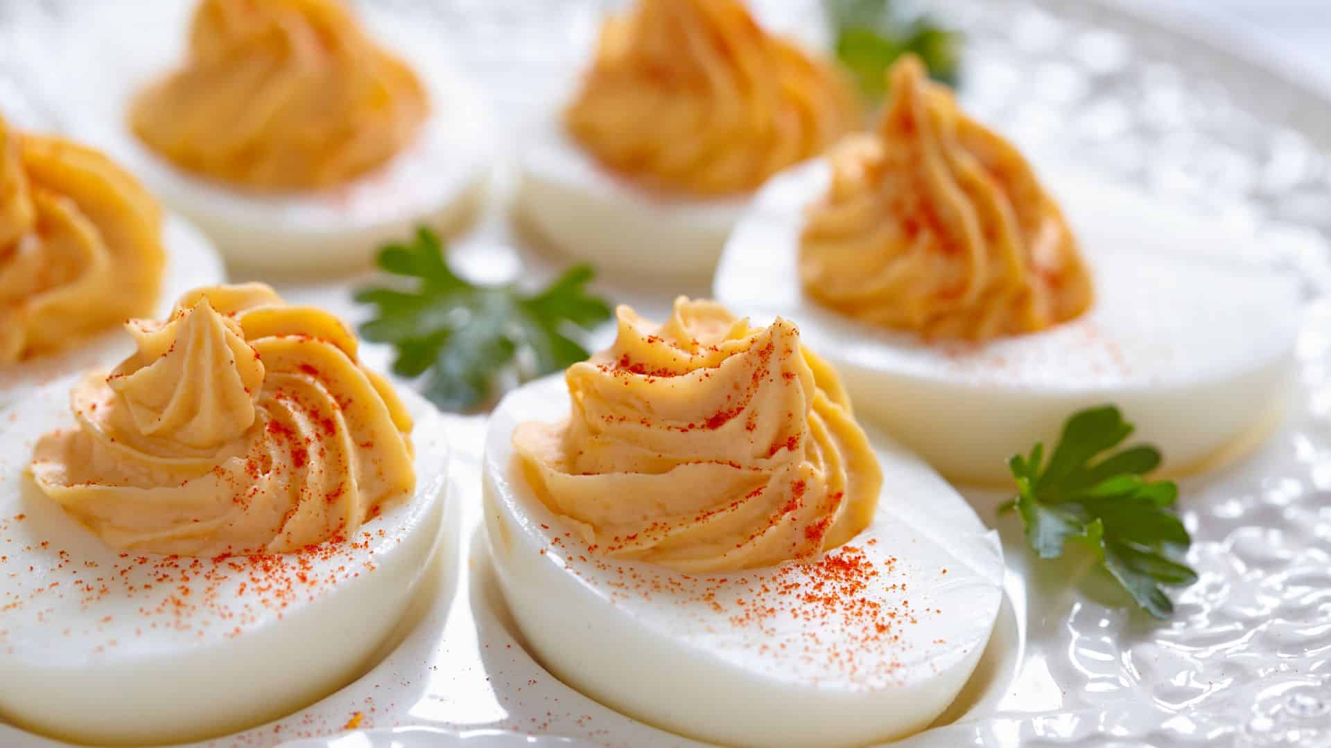 Deviled eggs.