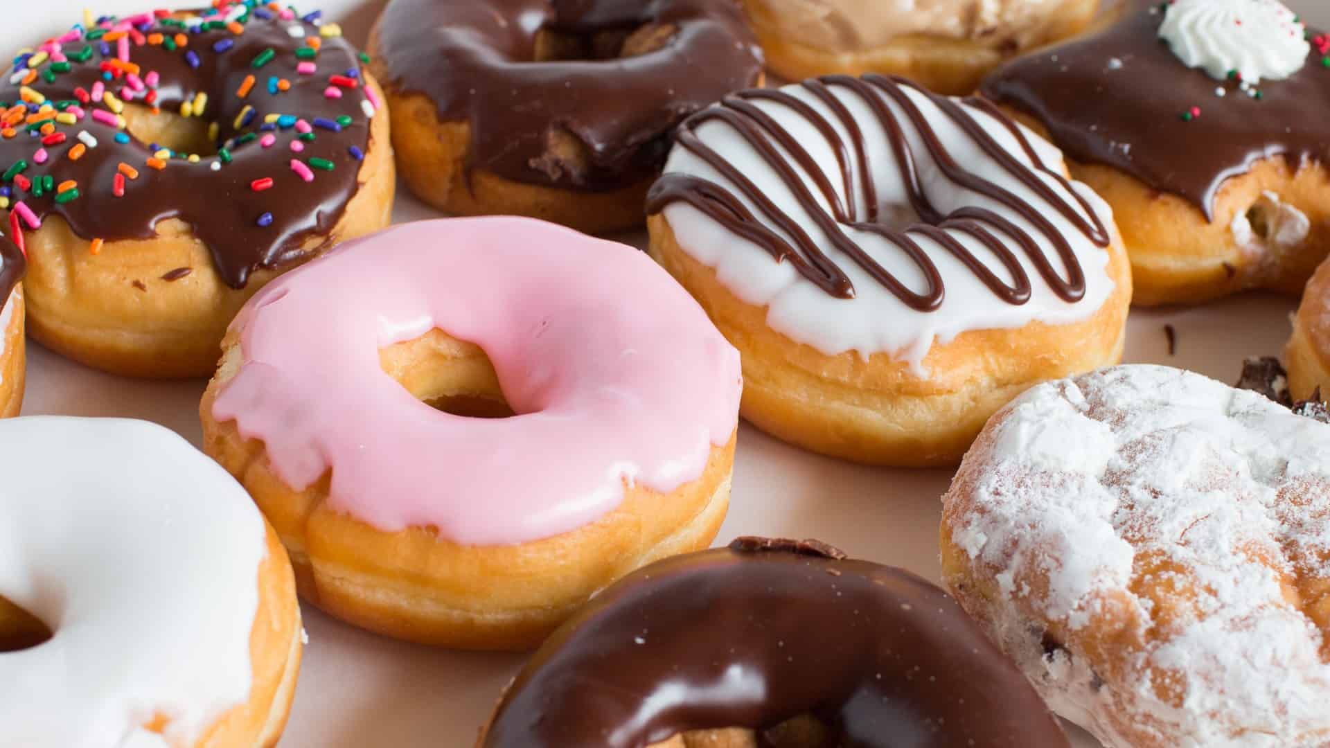 Dunkin donuts selection