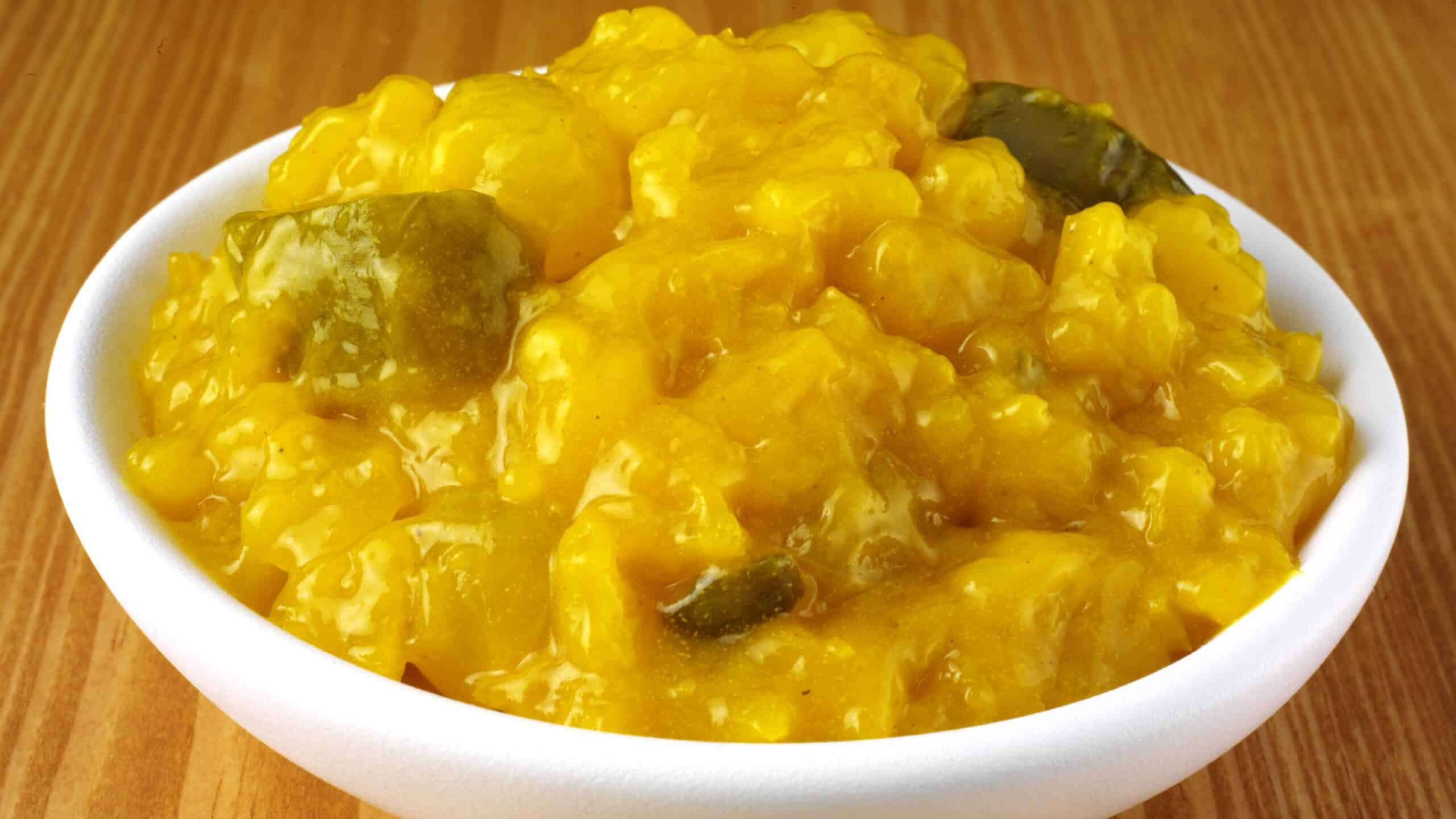 bowl of Piccalilli