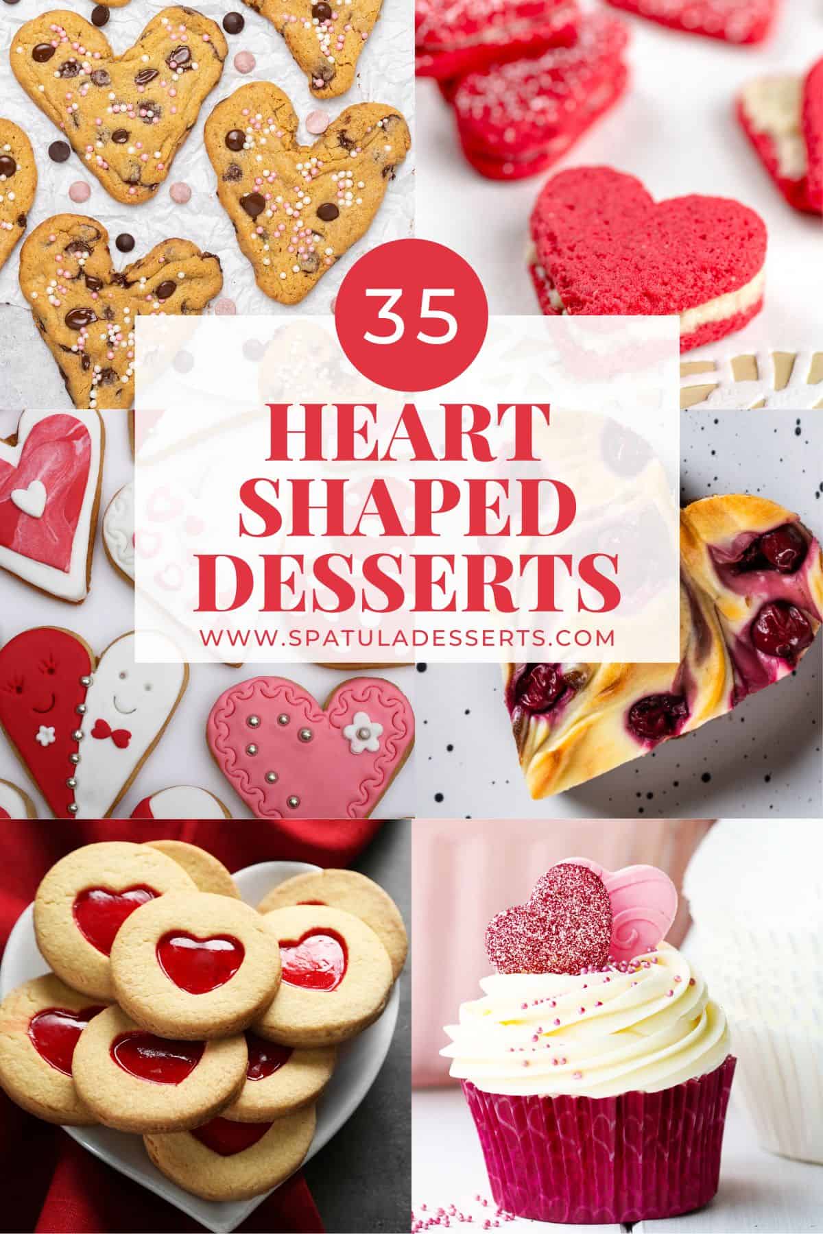 Heart Shaped Desserts collection.