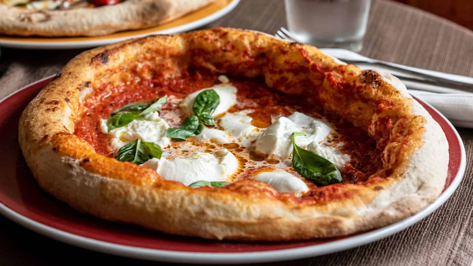 Italian food. pizza.