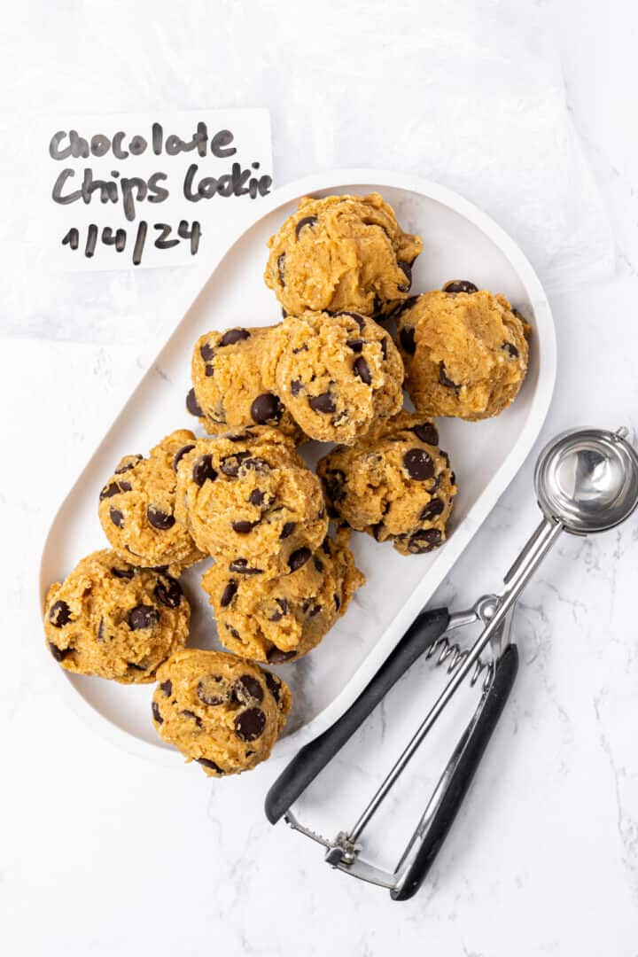 How To Freeze Cookie Dough & Bake Frozen Cookie Dough (Ultimate Guide