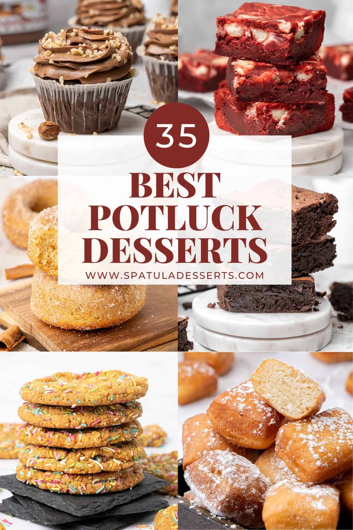 Best Potluck desserts collection.