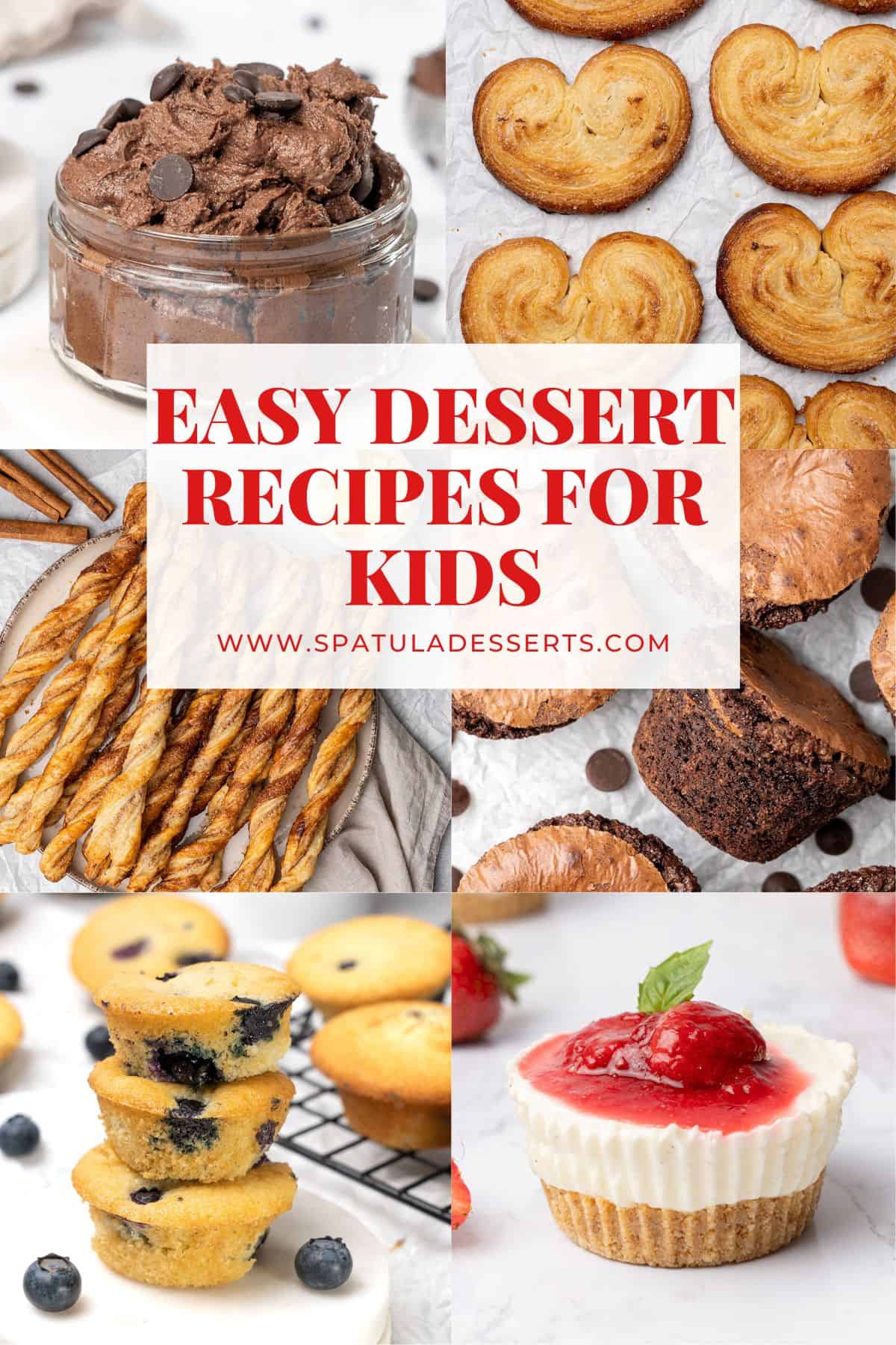 Easy Dessert recipes for kids, recipe collection.