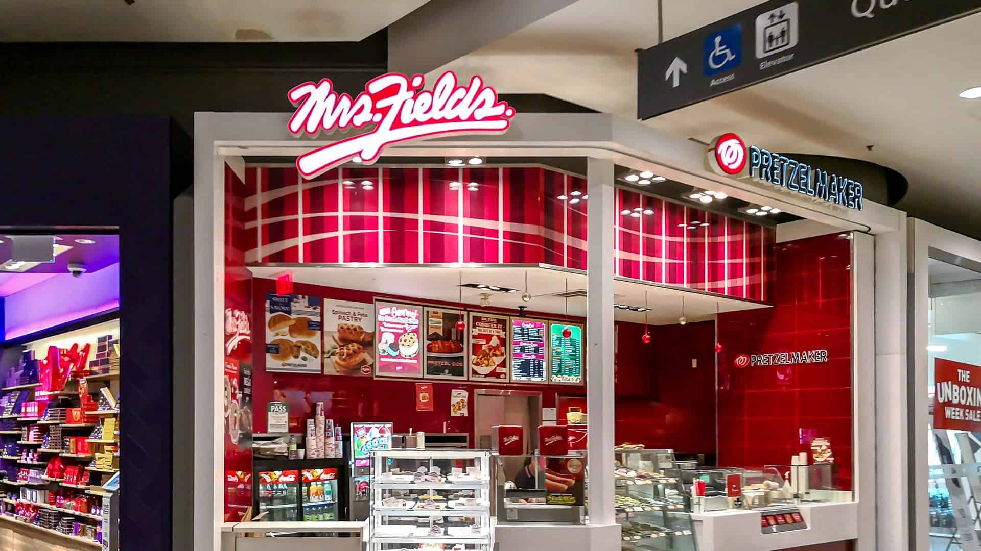 mrs. fields cookies