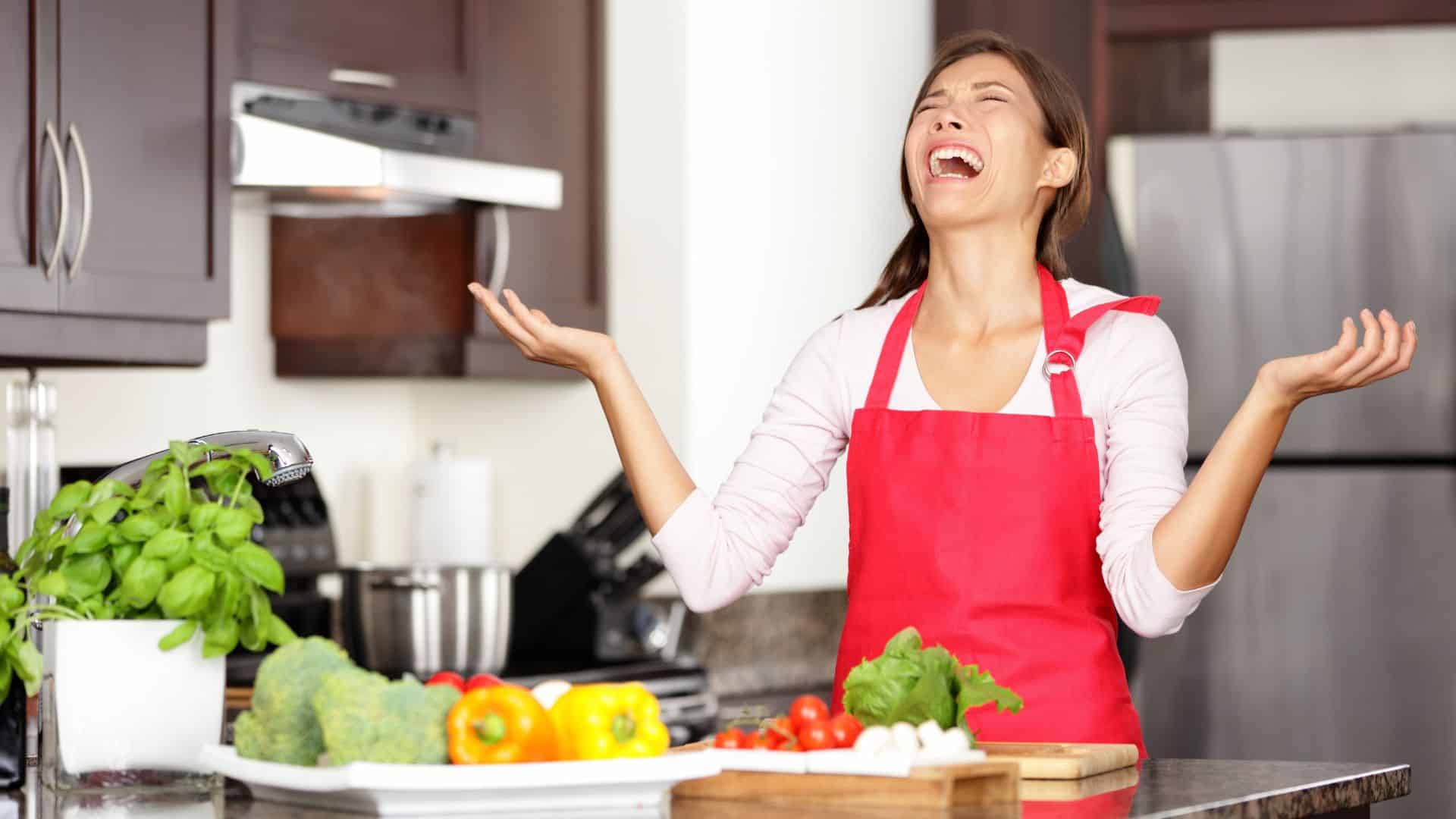 cooking crying
