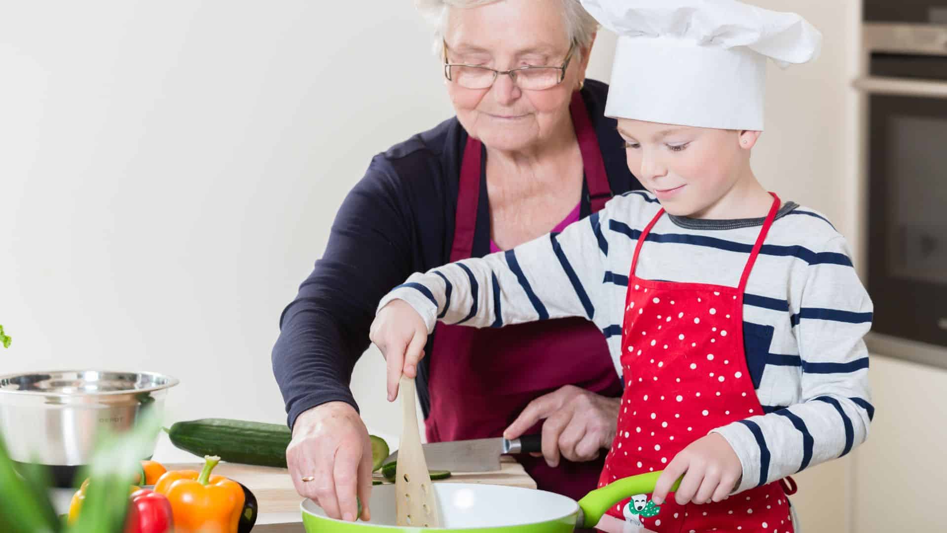 grandma cooking