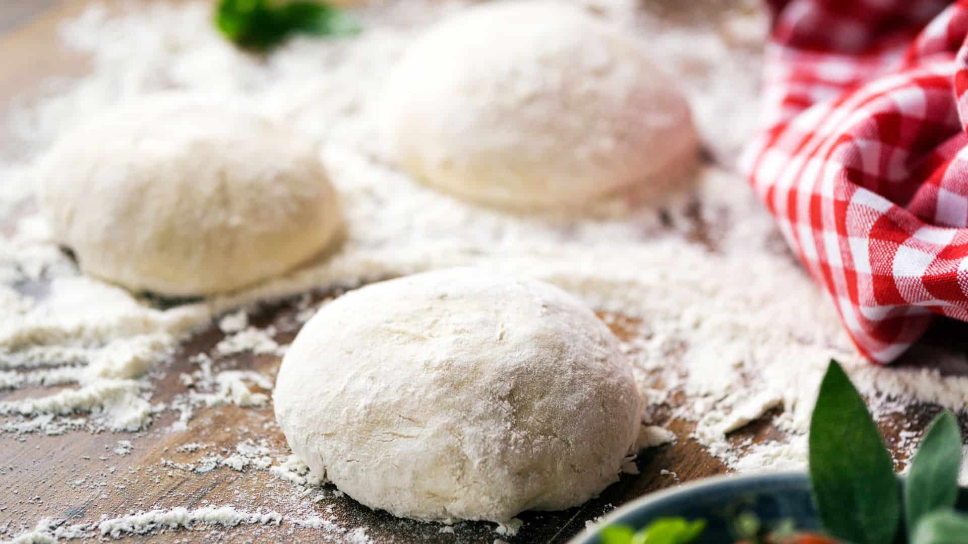 pizza dough.