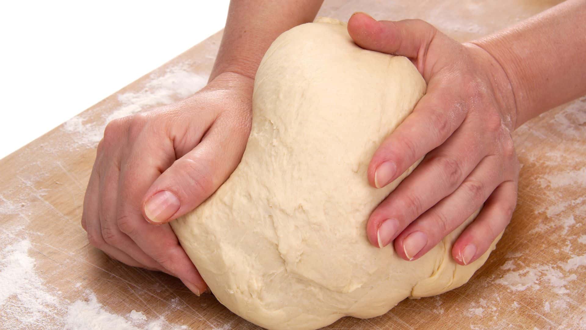 pizza dough.