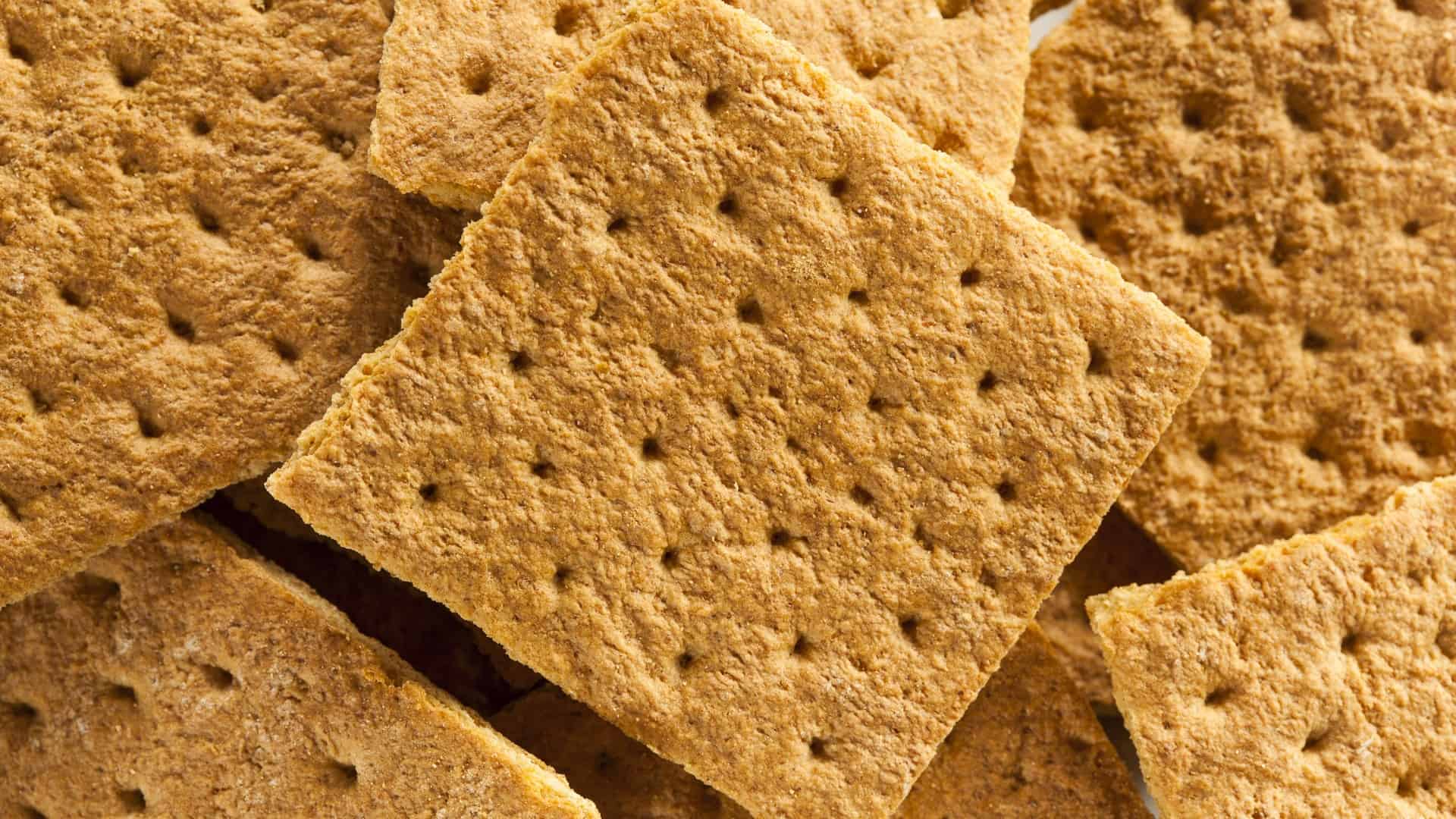 graham crackers close up