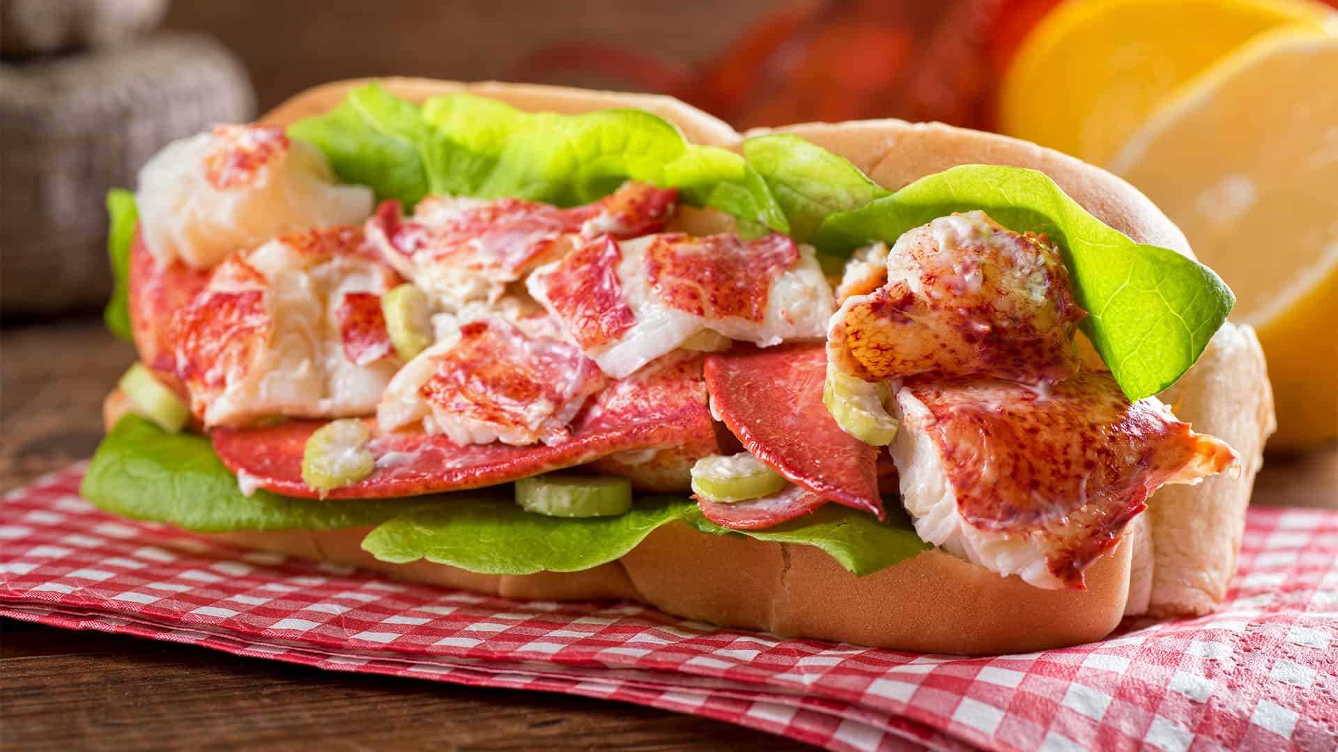 Lobster roll.
