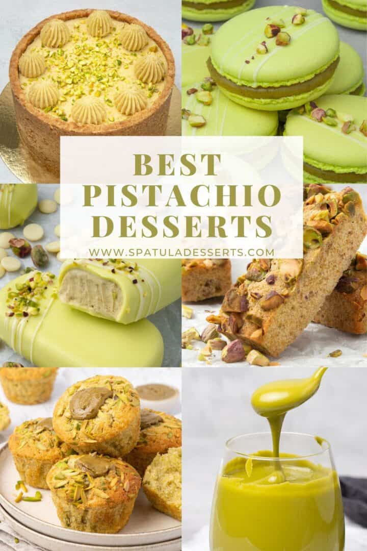 45+ Insanely Delicious Pistachio Desserts That Will Impress Every Pistachio Fan - Spatula Desserts
