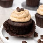 Mocha cupcake.
