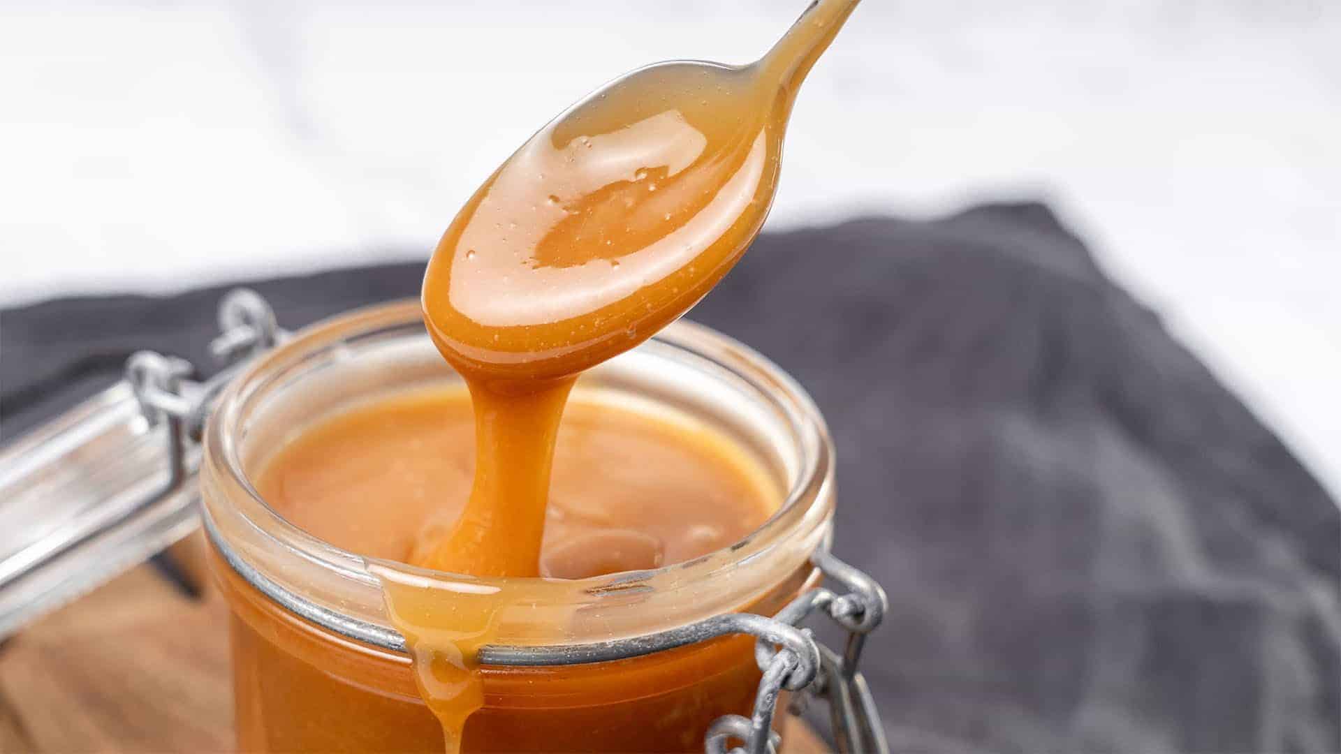 Homemade Caramel Filling.