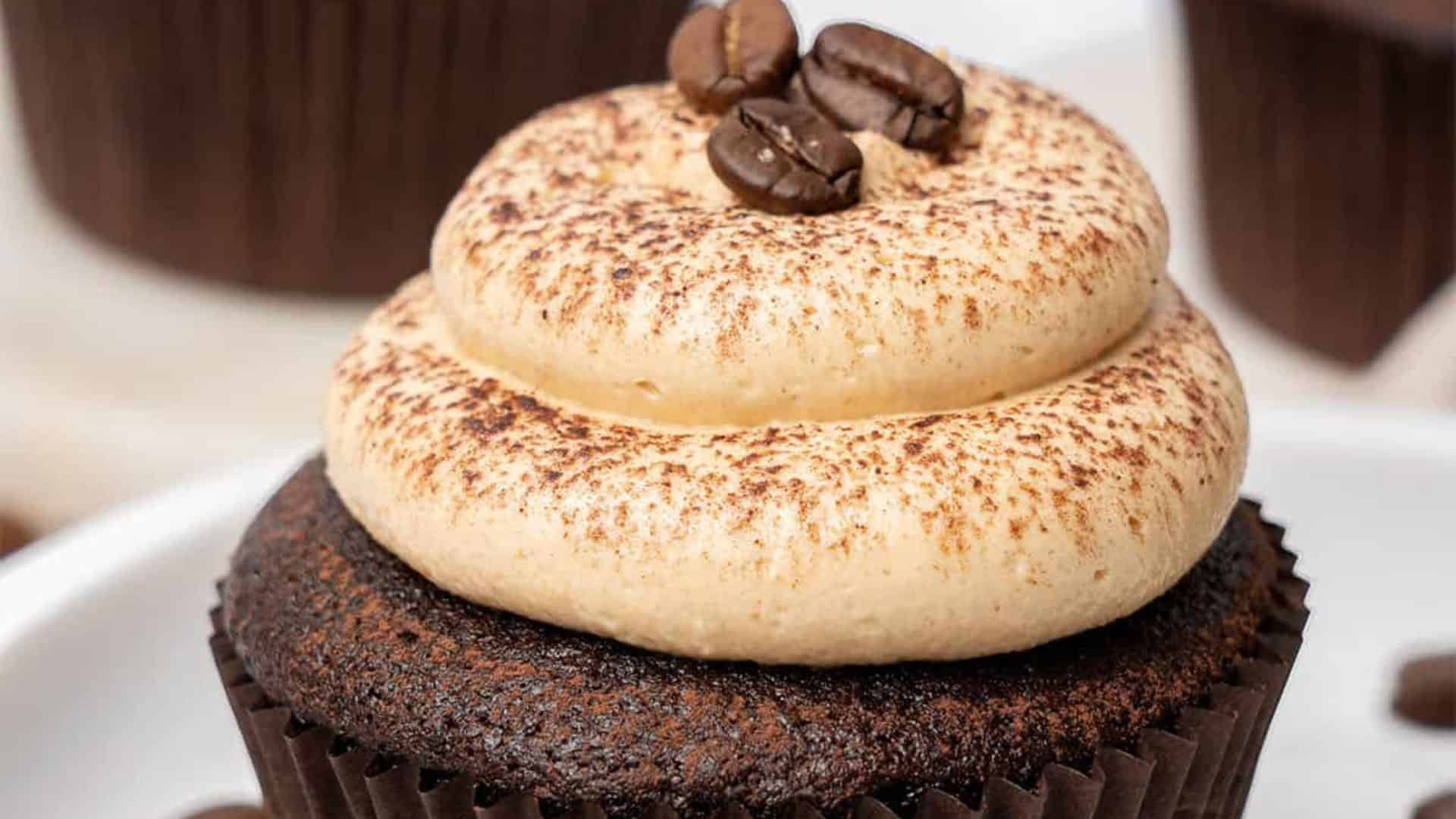 Mocha Cupcakes.