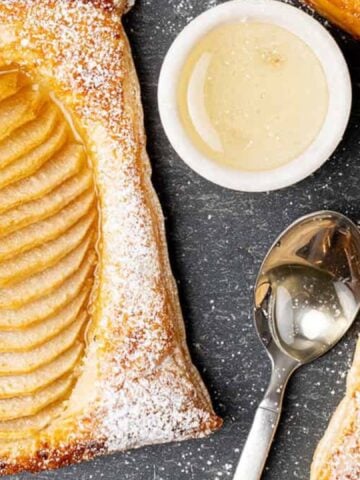 Pear Puff Pastry Tarts.