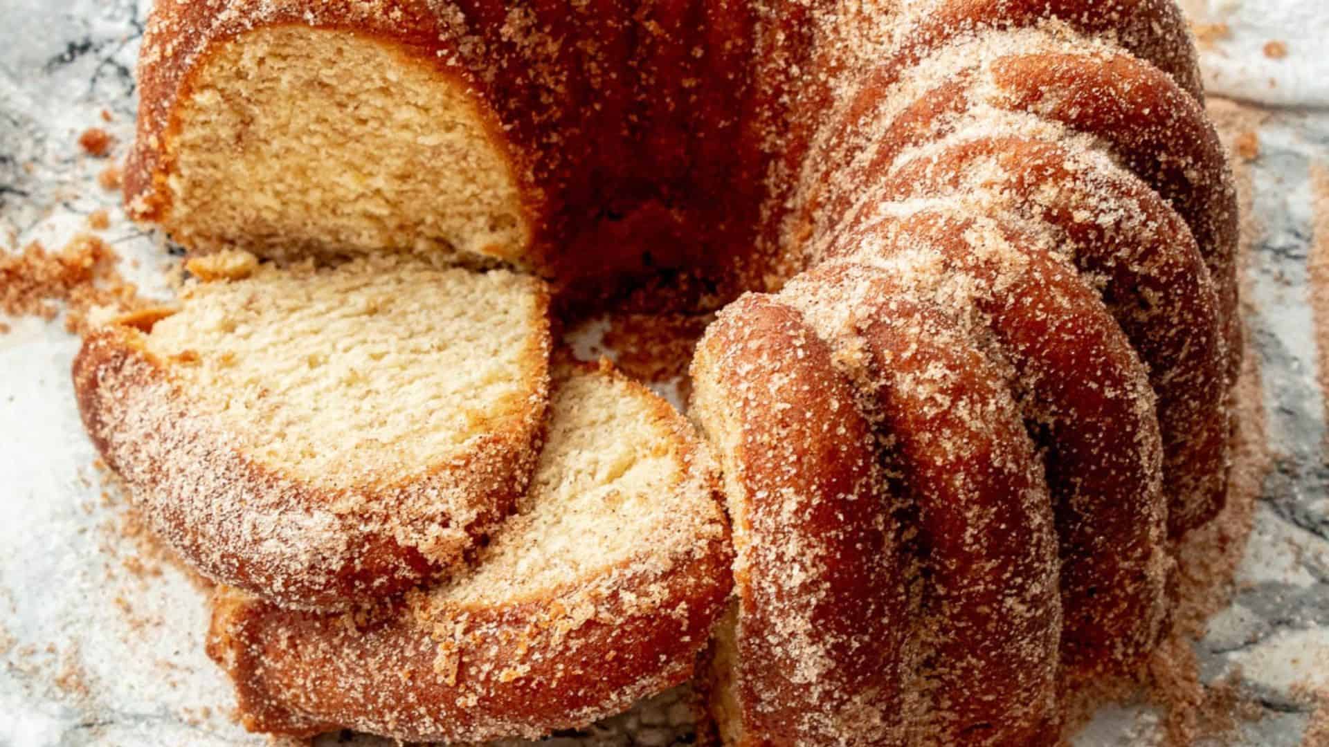 Apple Cider Donut Cake