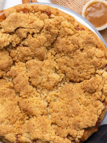 Apple Crumble pie.