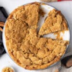 Apple Crumble pie.
