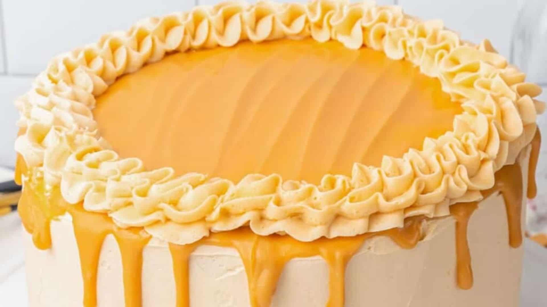 Butterscotch Cake.