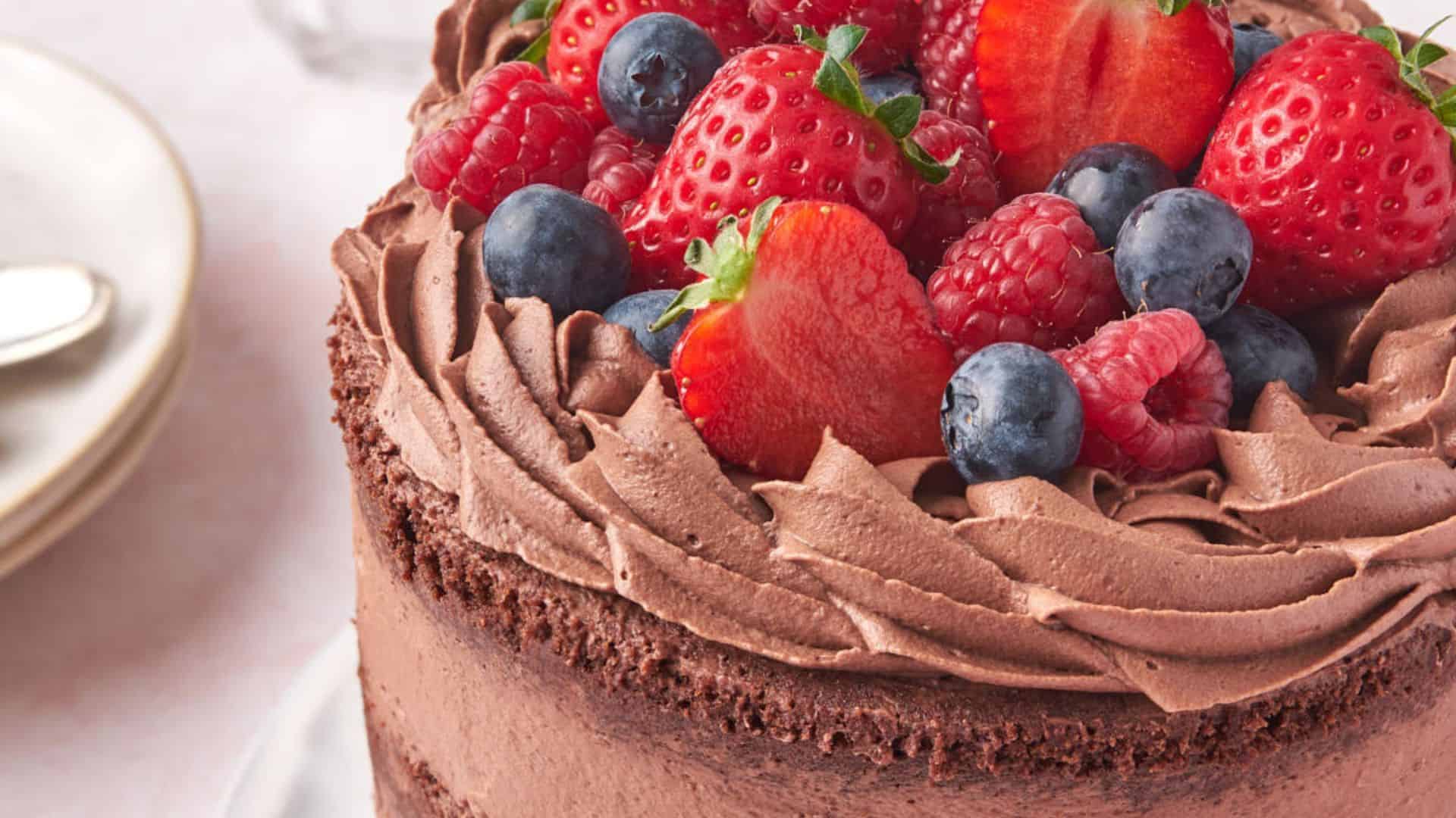 Chocolate Berry Cake.