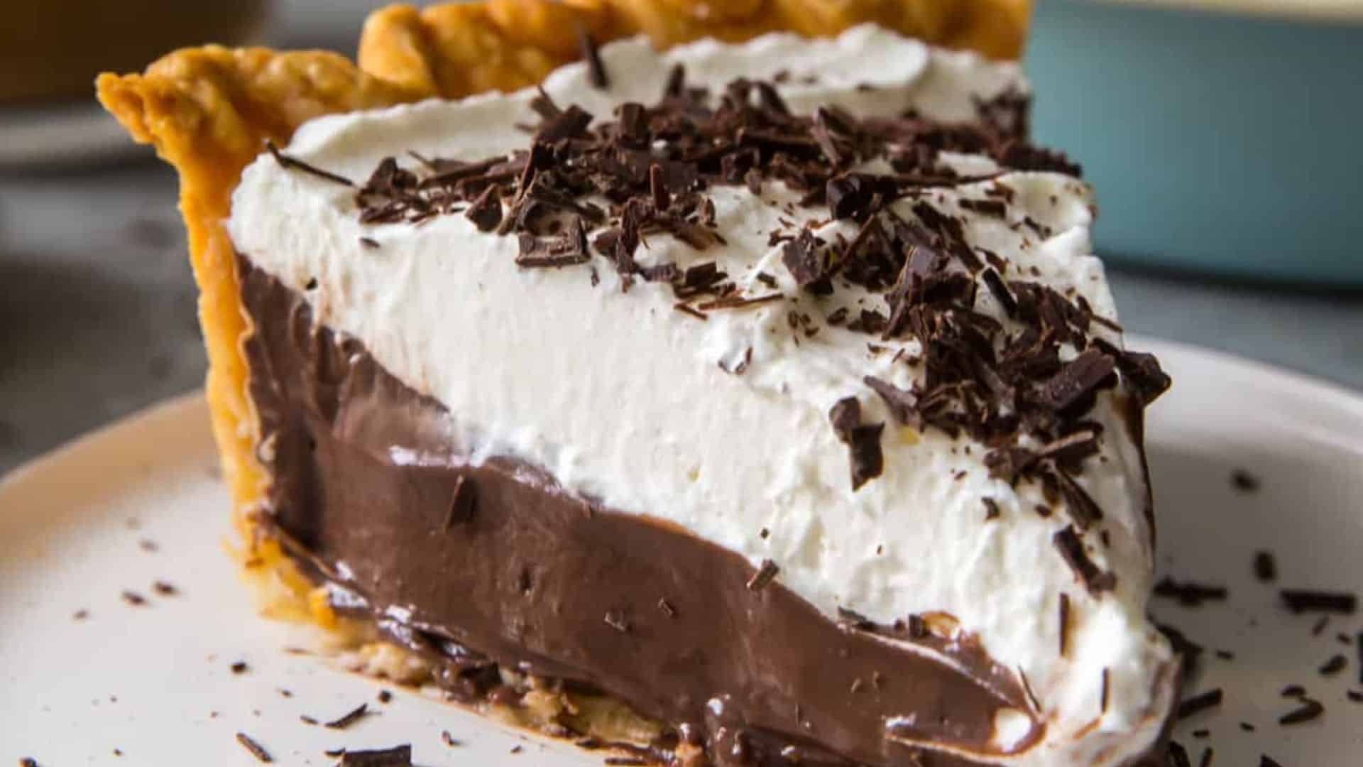 Chocolate Cream Pie.