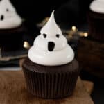Ghost cupcakes.