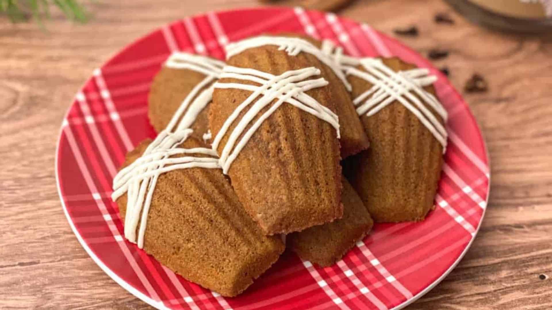 Gingerbread Madeleines
