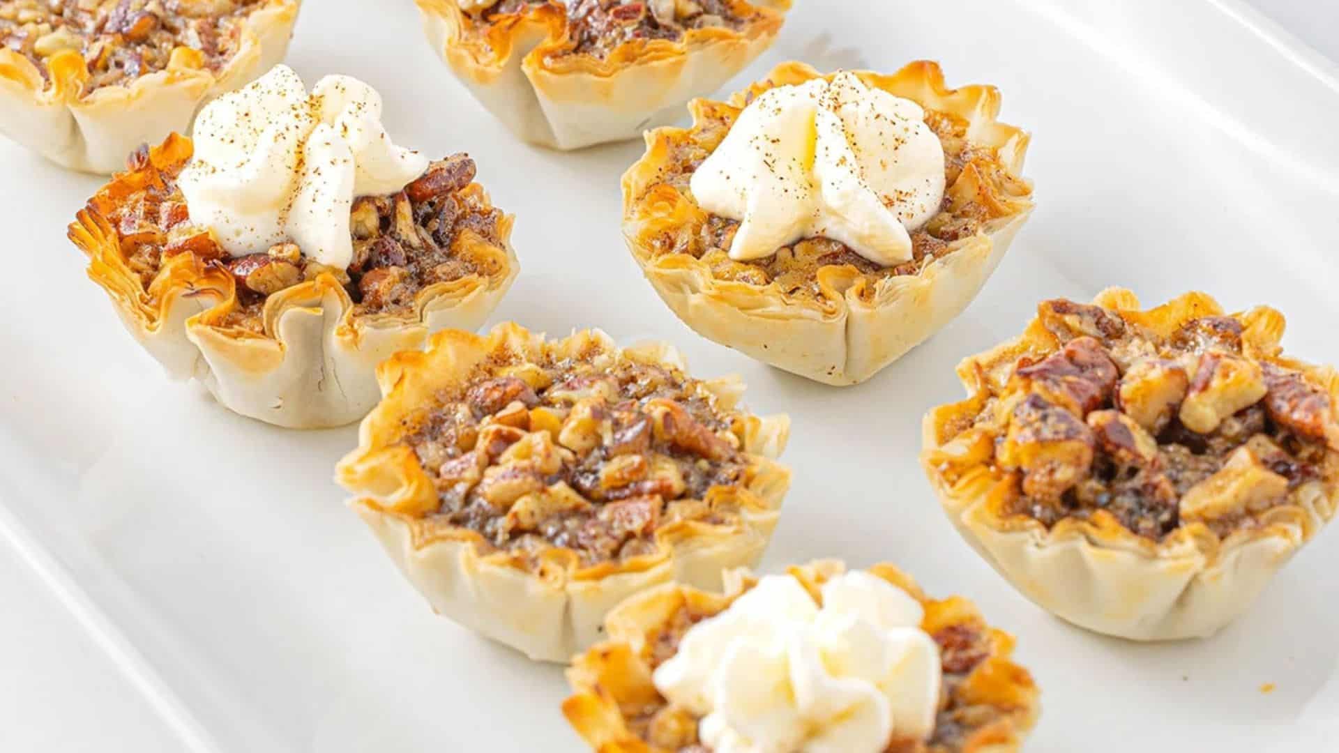 Mini Pecan Pie Bites