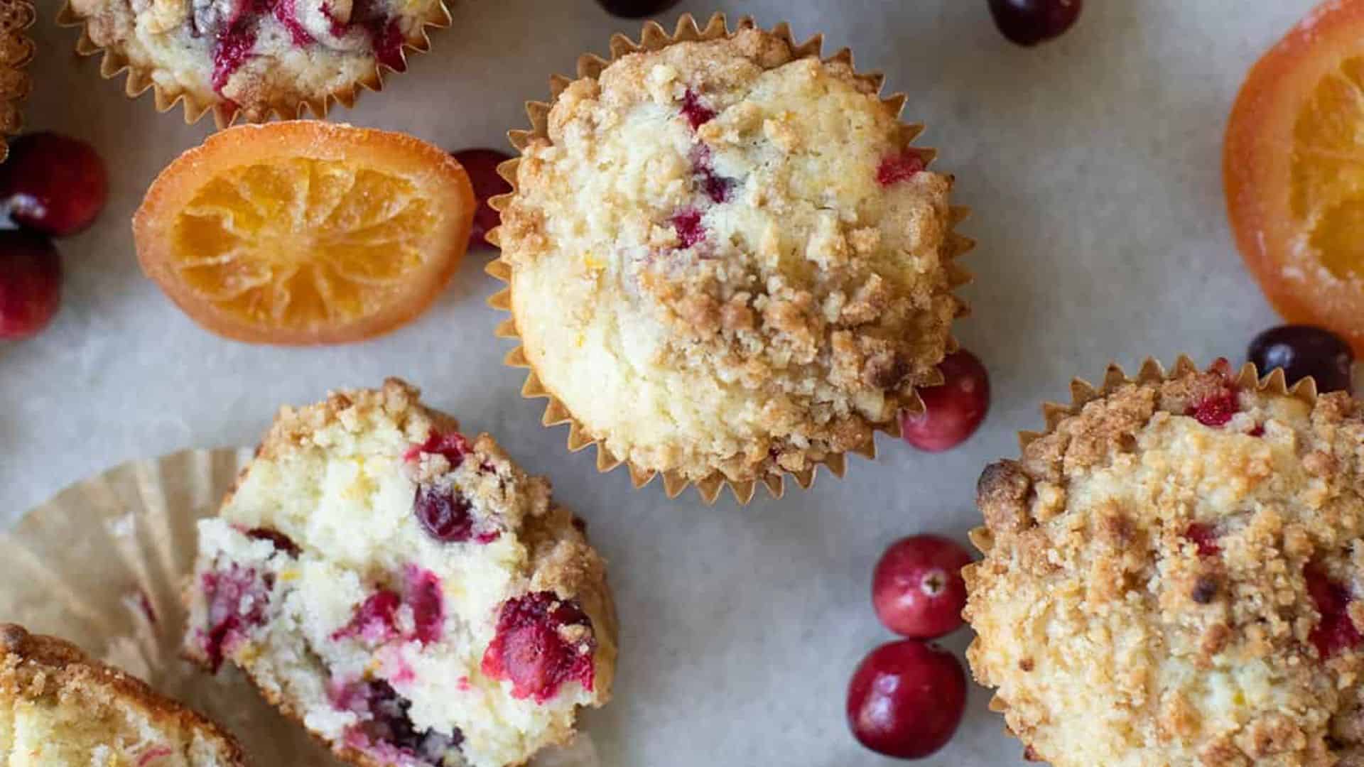 Orange Cranberry Muffins