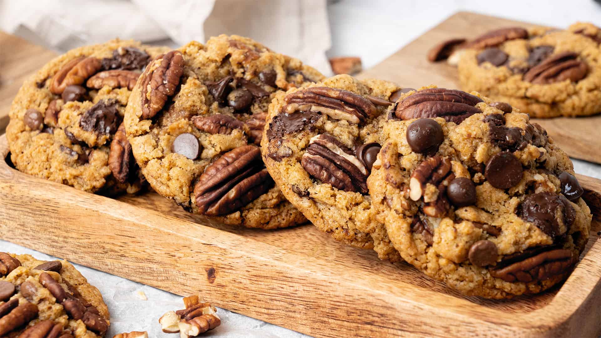 Pecan Chocolate Chip cookies.