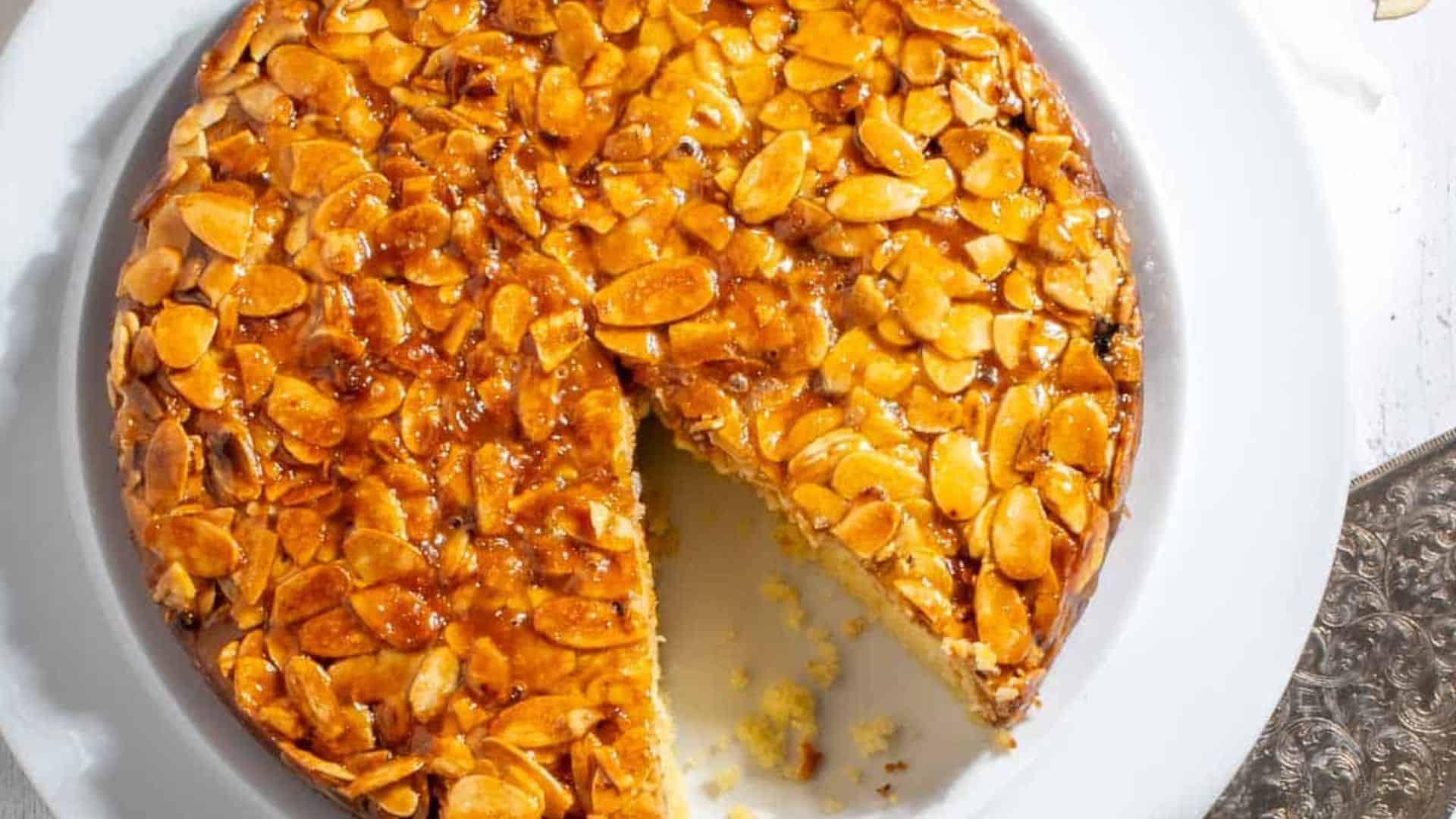 Swedish Tosca Cake.