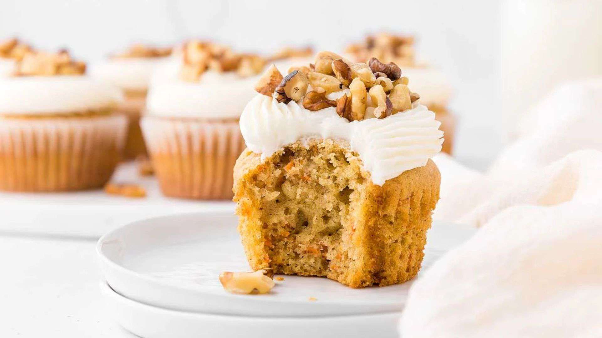 Carrot Cake Cupcakes.