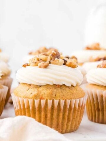 Carrot Cake Cupcakes.