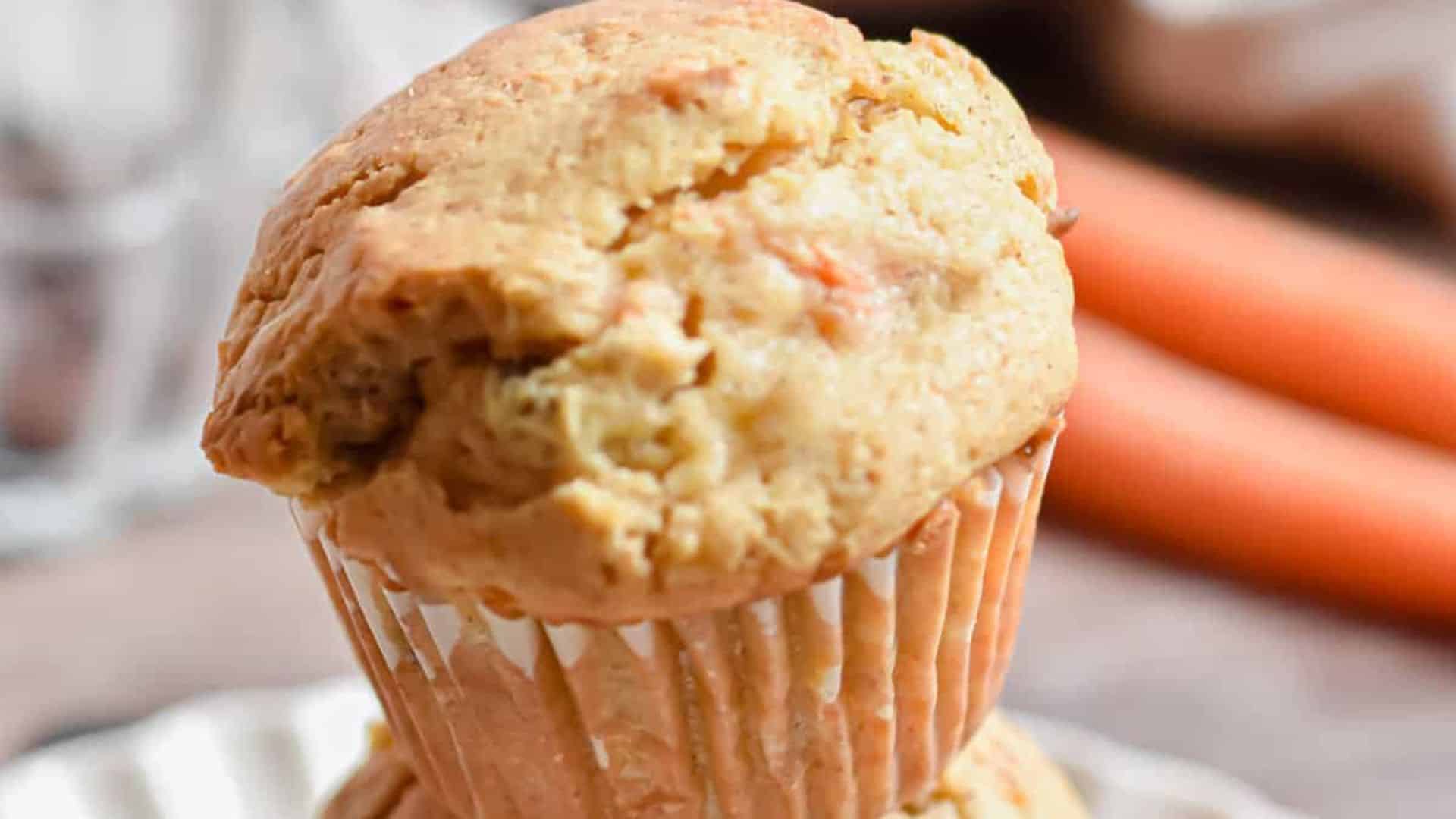Carrot Cake Muffins.