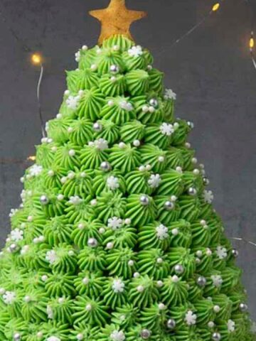Christmas Tree Cake.