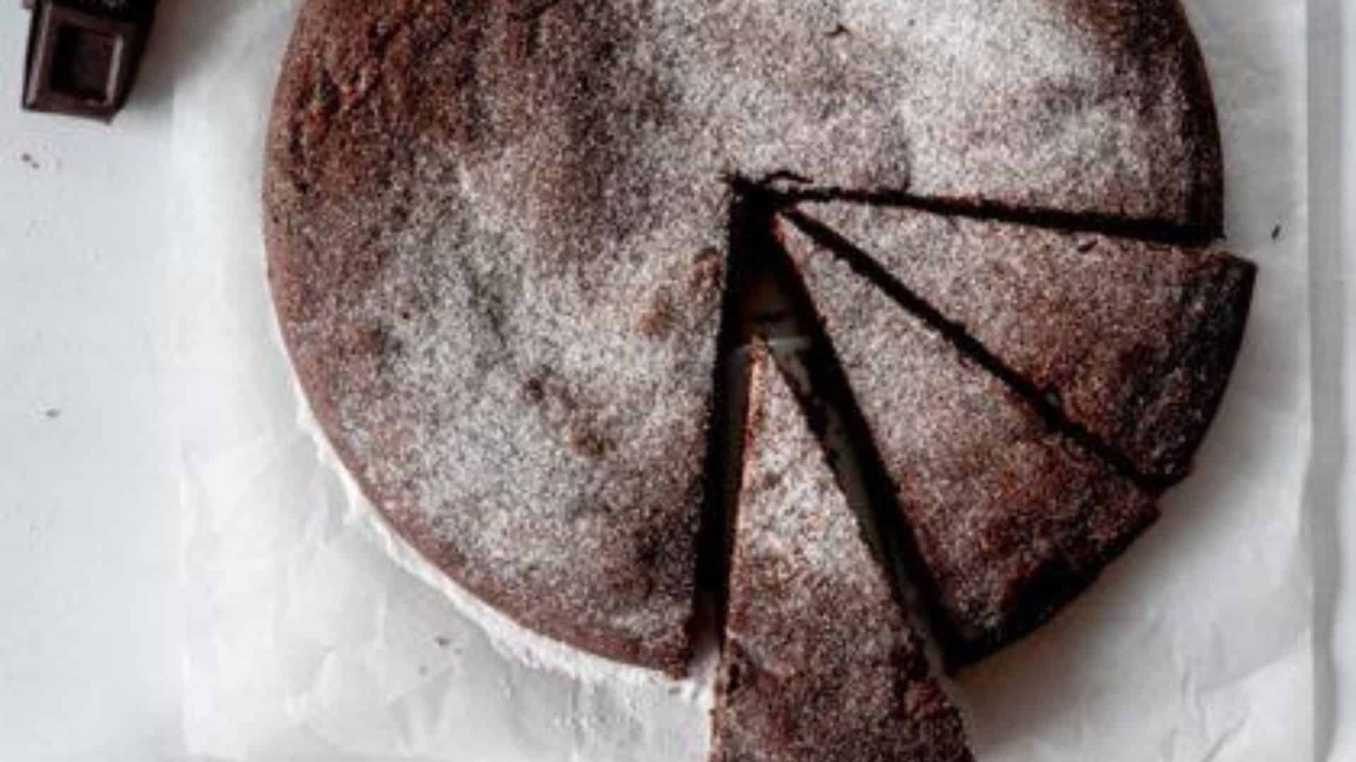 A whole Kladdkaka.