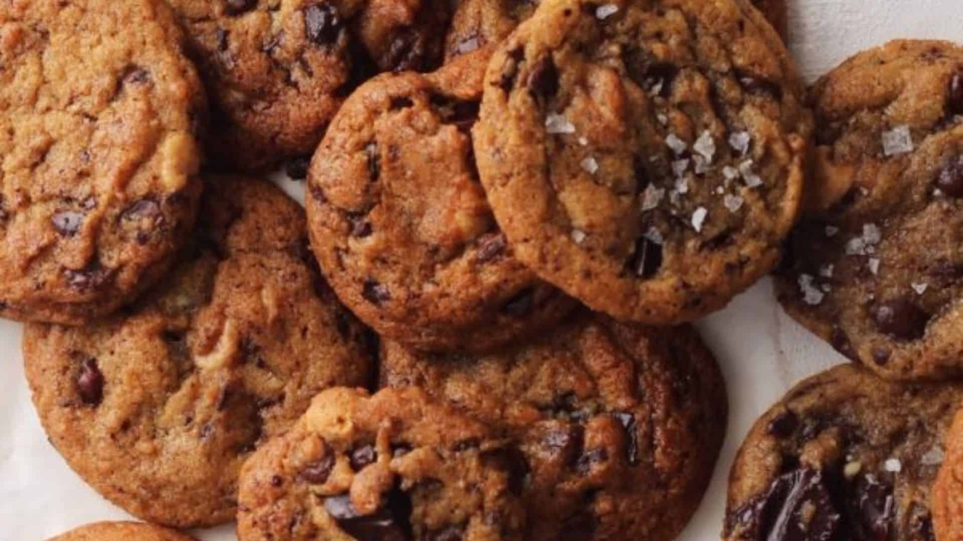 Peanut Butter Chip & Chocolate Chunk Cookies.