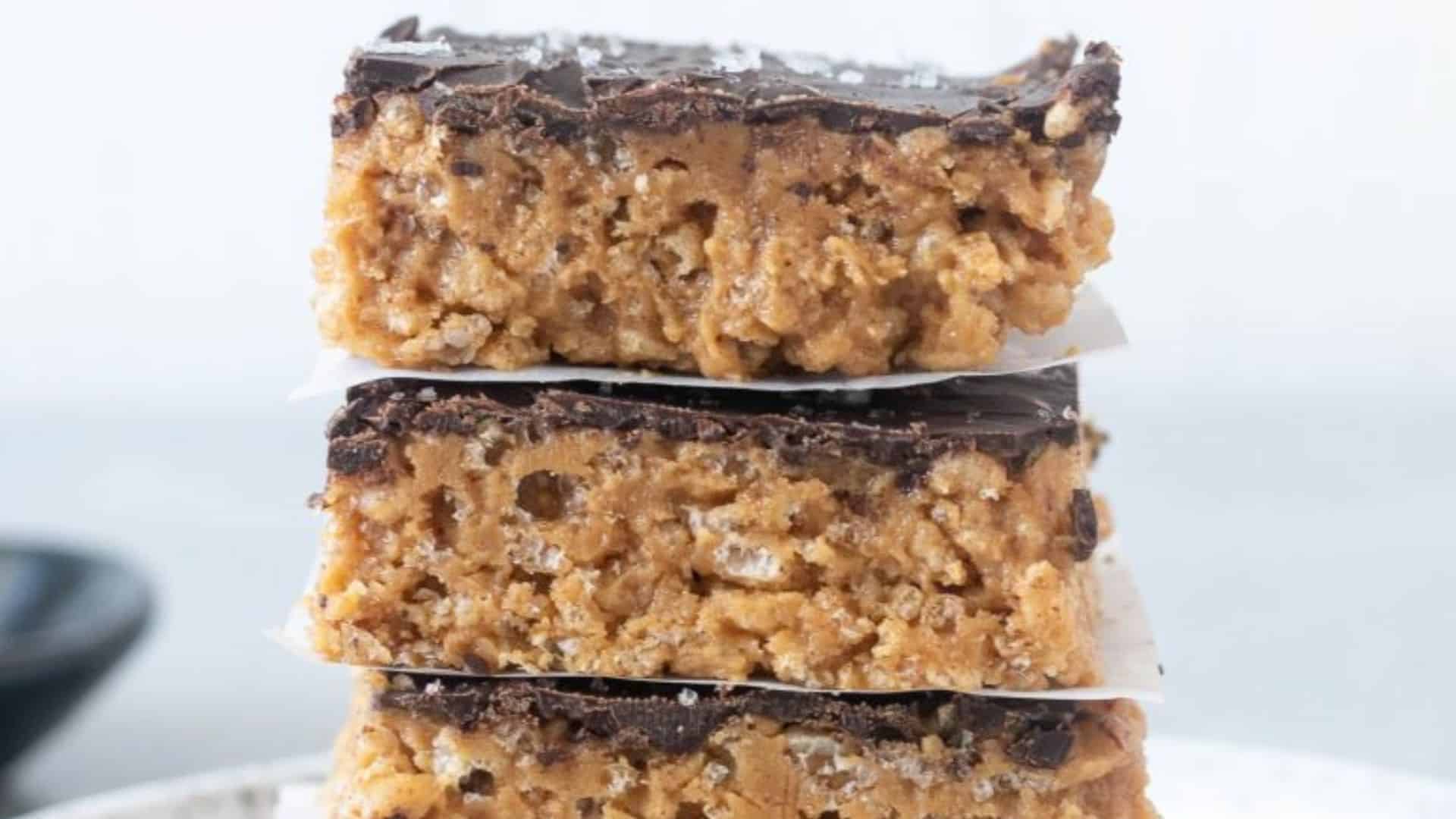 Peanut Butter Rice Krispie Treats.