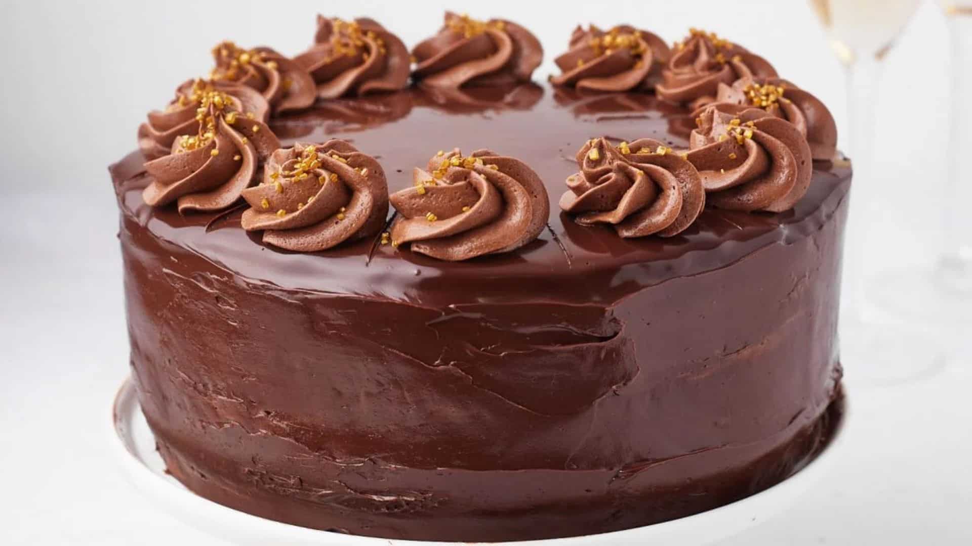 Prinzregententorte German Layer Cake .