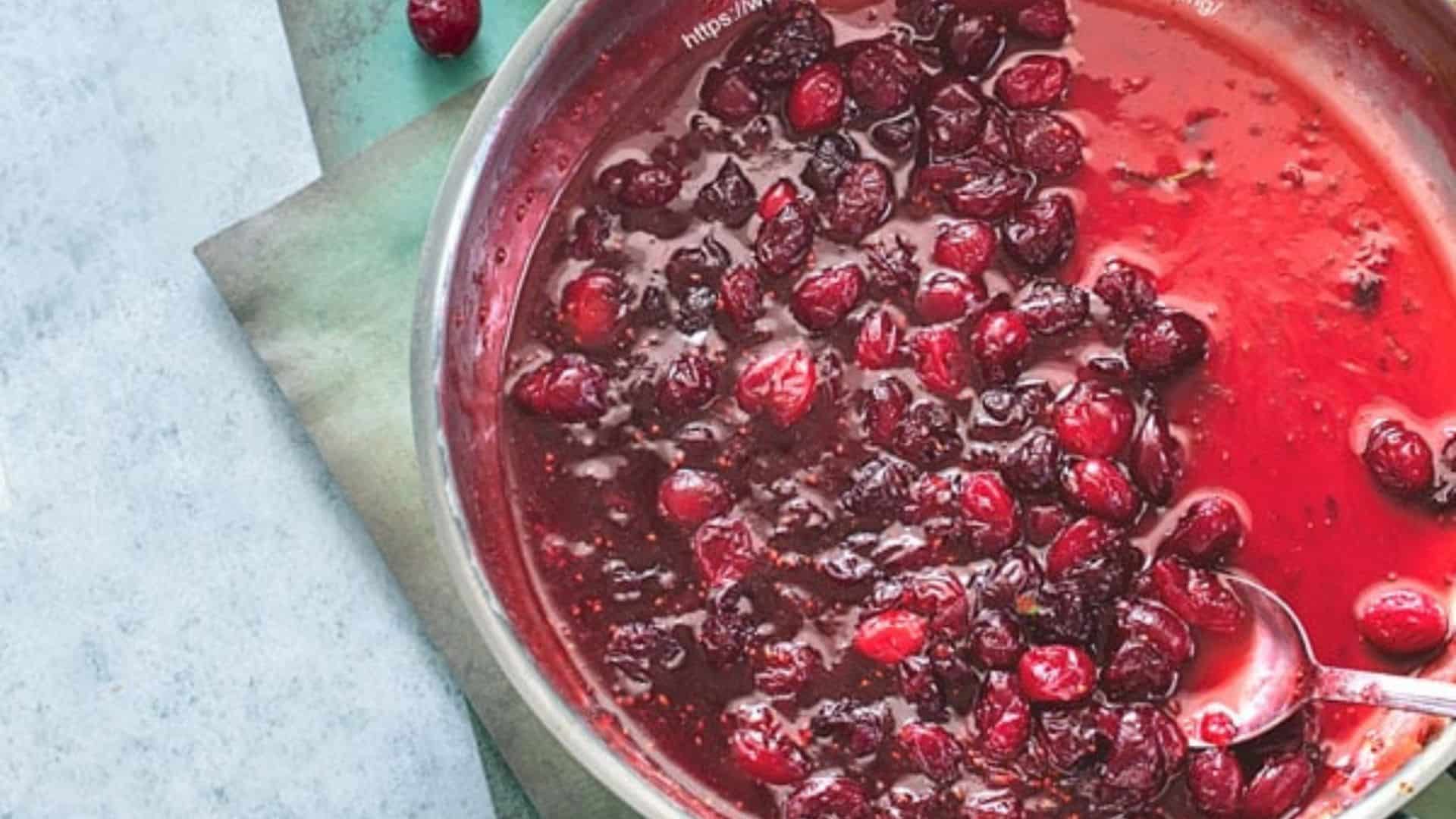 Cranberry Pie Filling