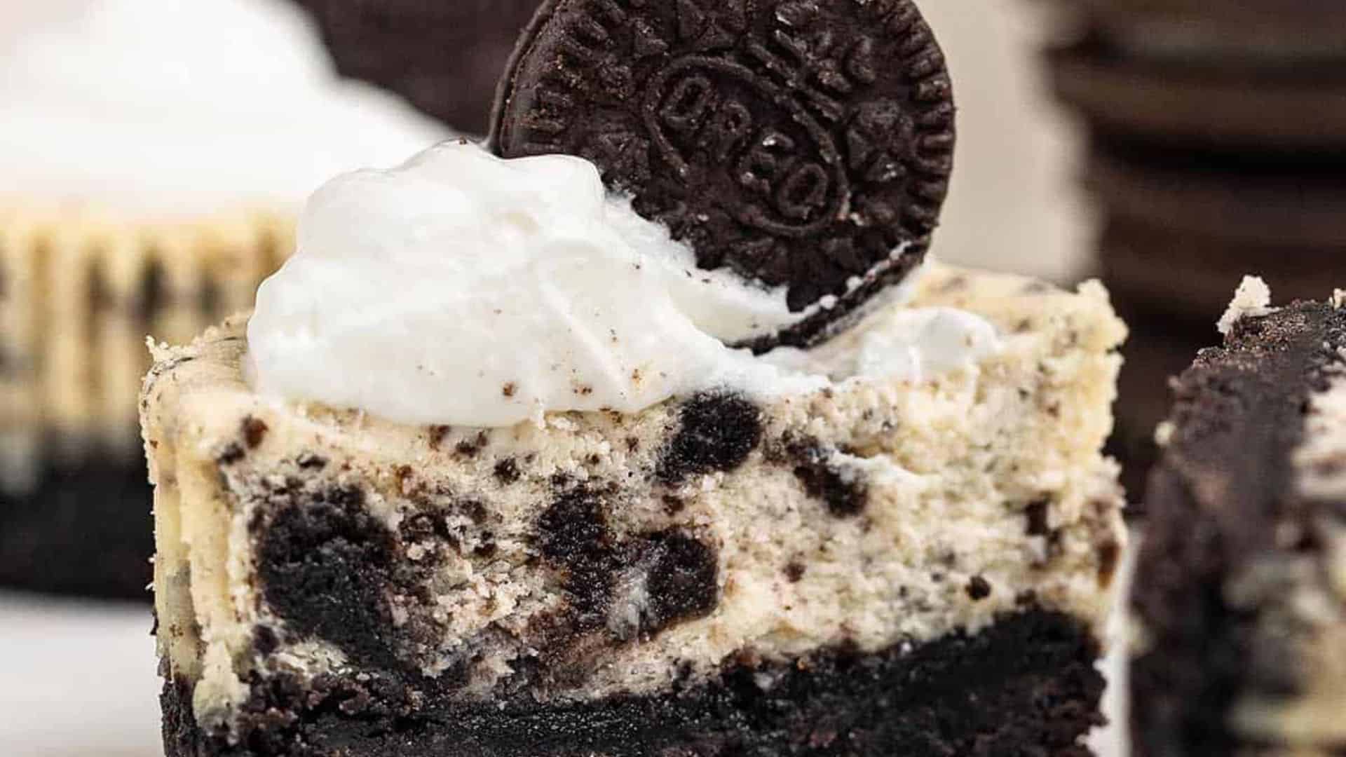 Mini Oreo Cheesecake Bites