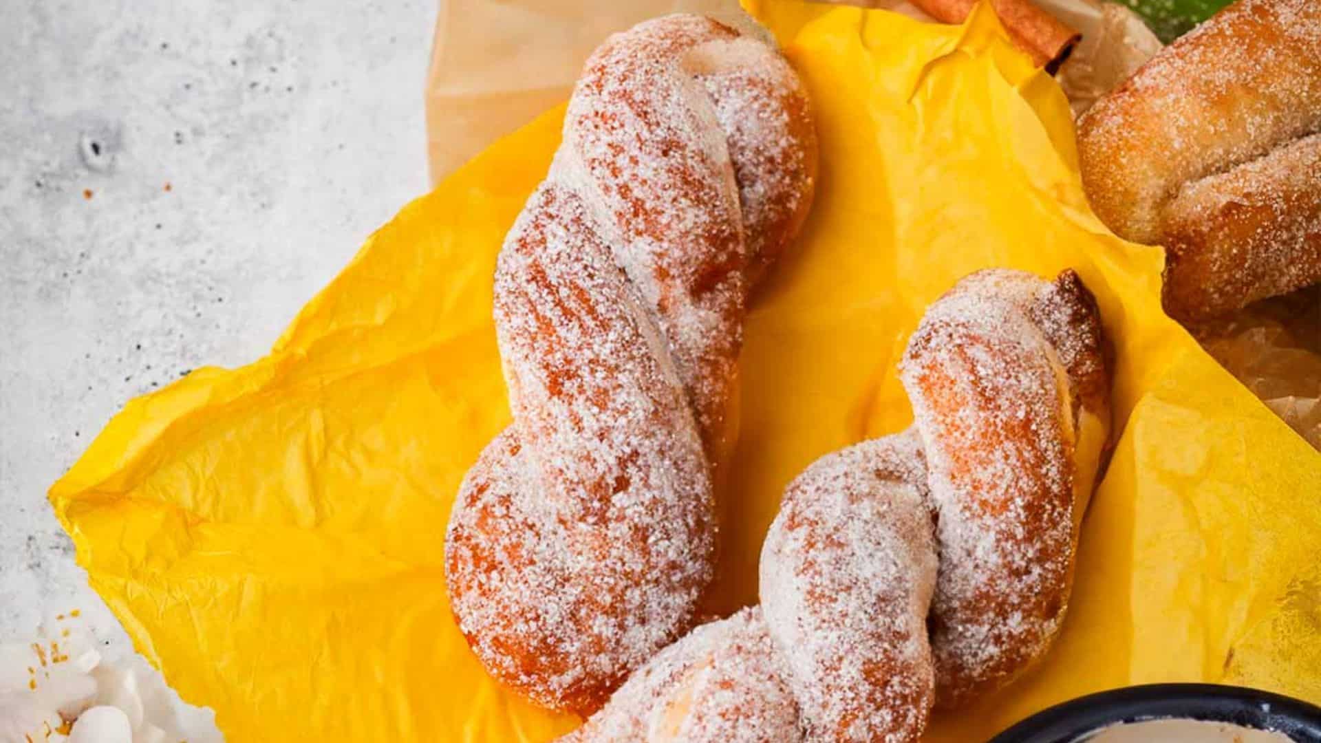 Twisted Korean Donuts.