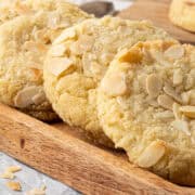 almond croissant cookies.