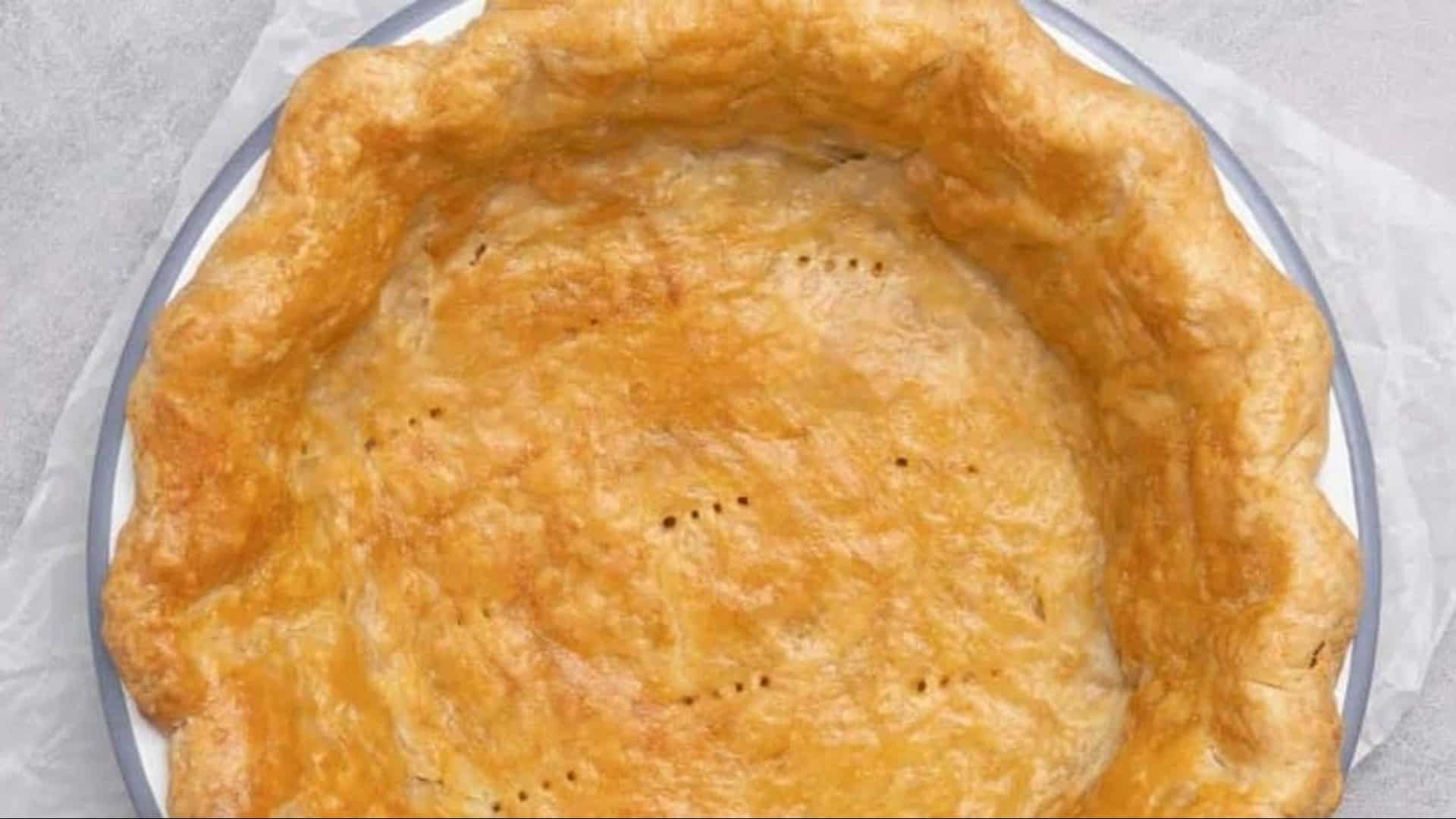 Three ingredient pie crust recipe