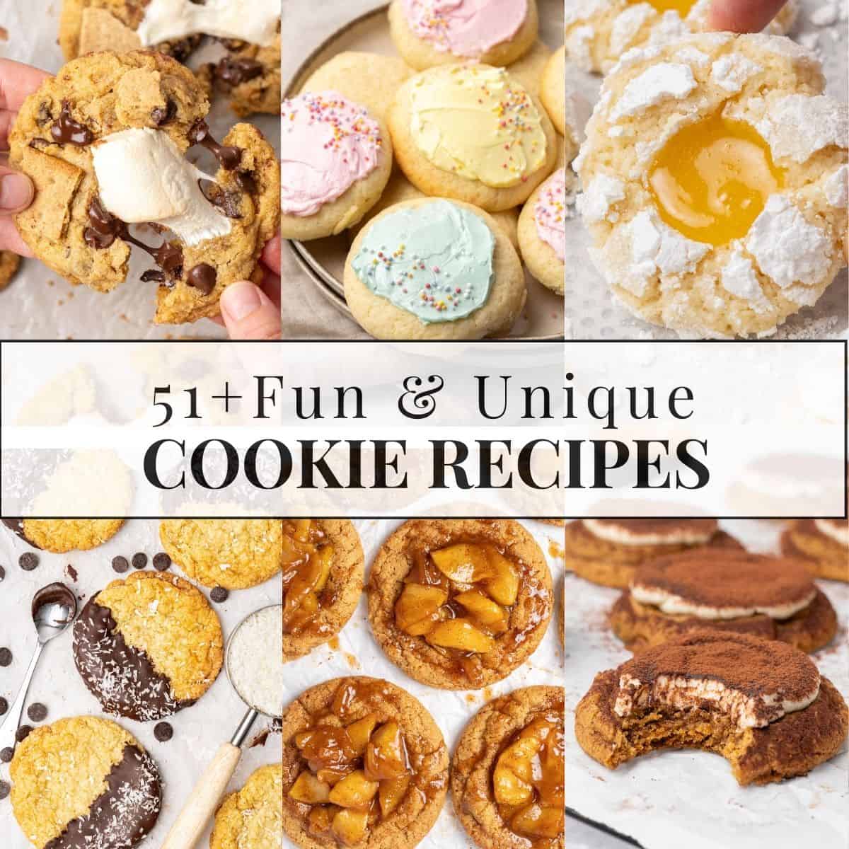 51+ Unique Cookie Recipes That Are Fun to Bake - Spatula Desserts