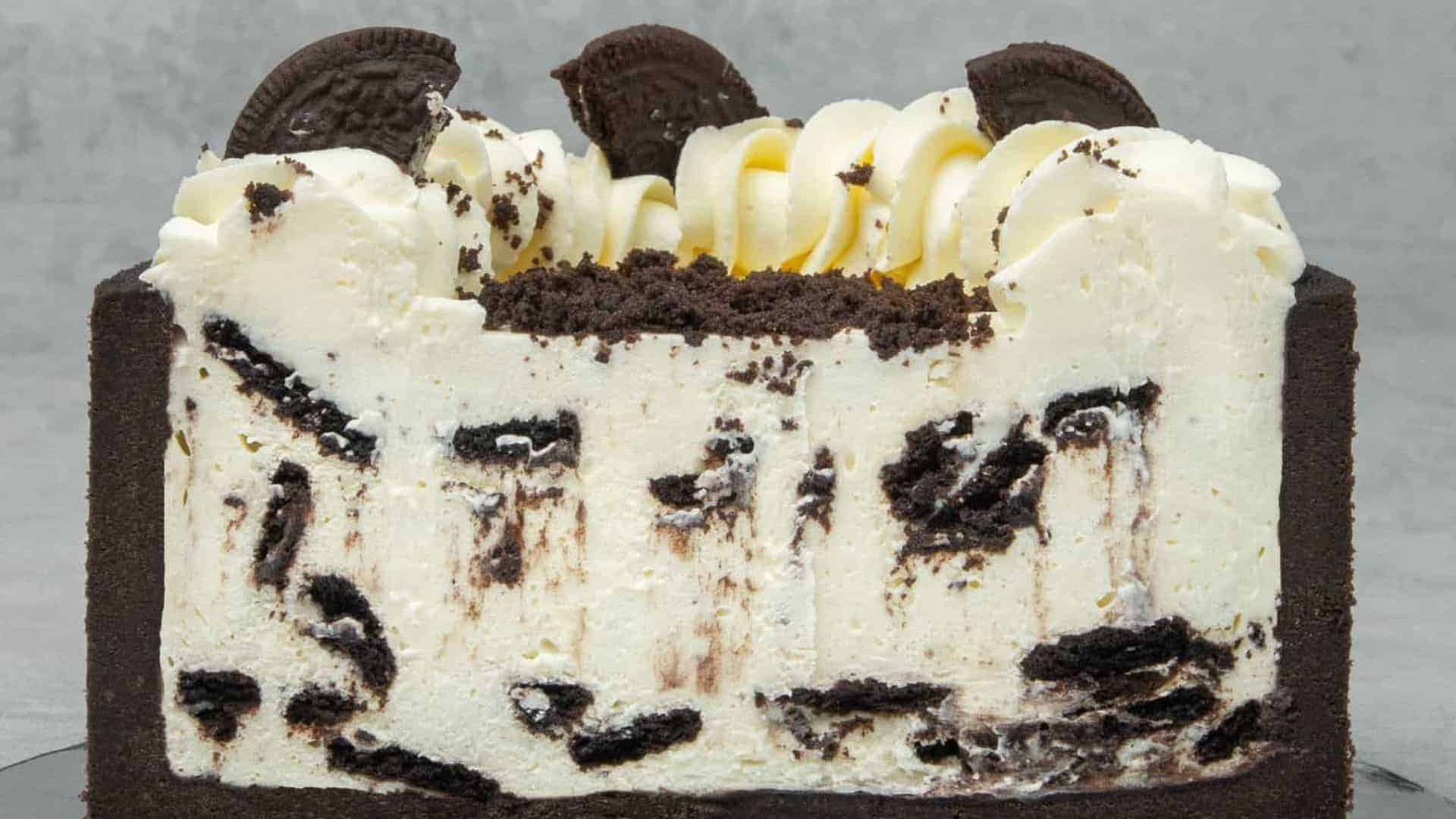 No Bake Oreo Cheesecake.