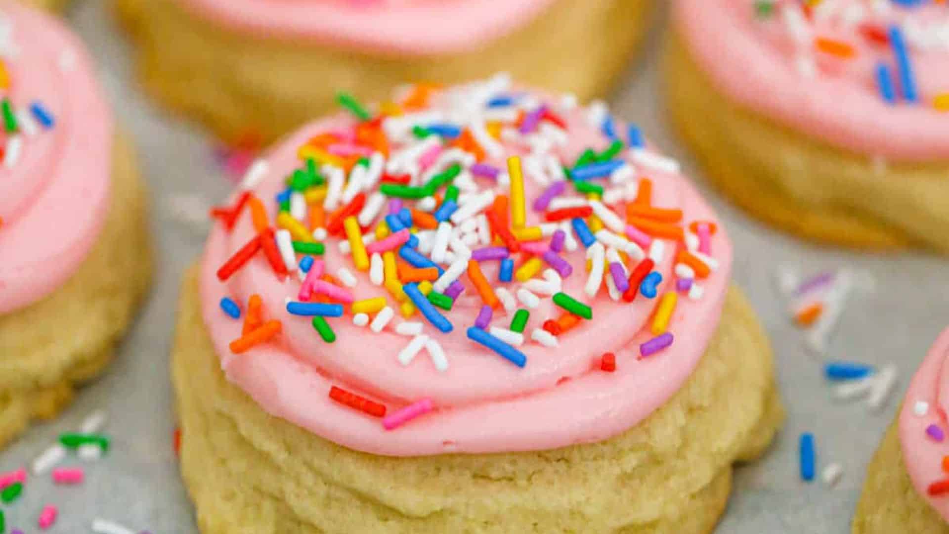 Crumbl Sugar Cookies.