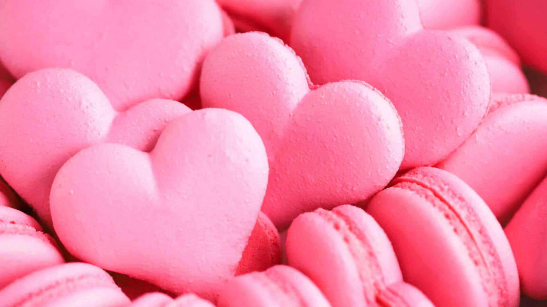 Heart Shaped Macarons.