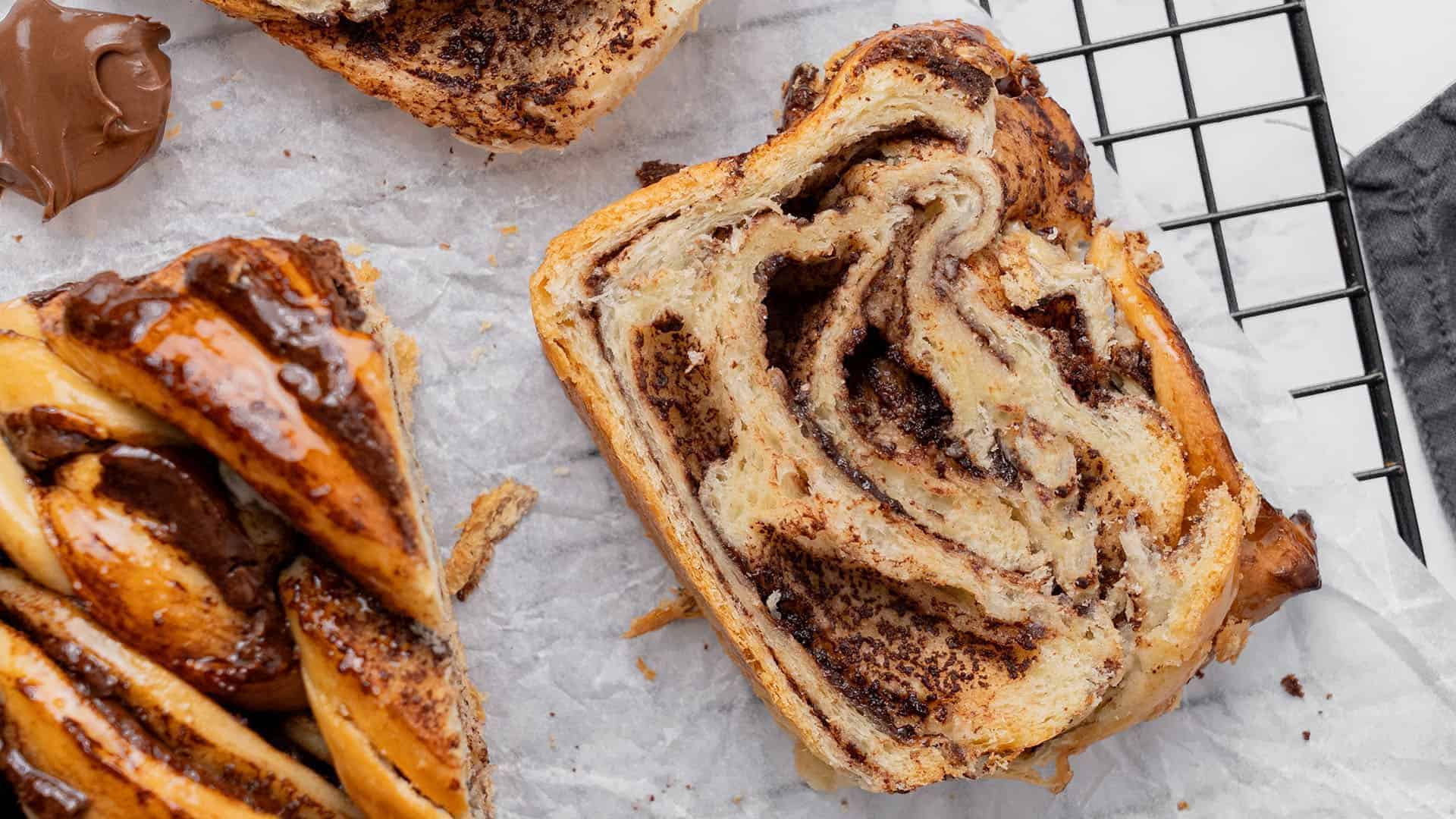 Nutella Babka.